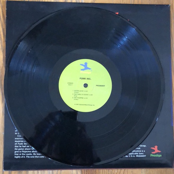 Funk Inc rare vinyl record - Picture 4 of 4